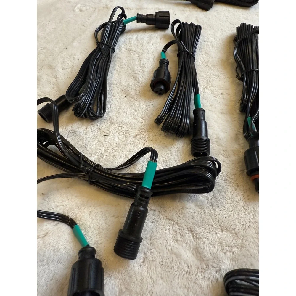 Outdoor Extension Cord Set‎ 3 Prong Weatherproof Connectors. 7 sets